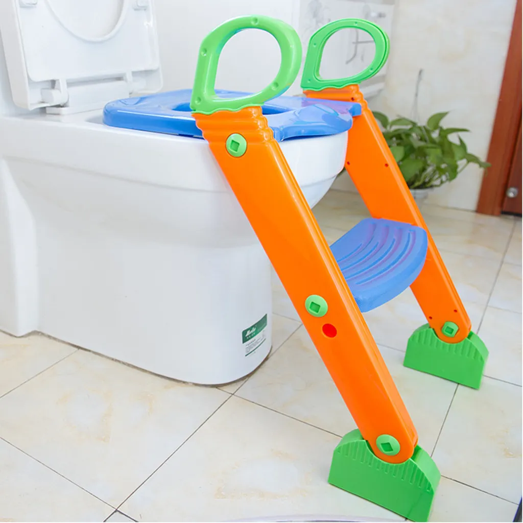 Siège d'entraînement pour enfants avec escabeau échelle pour chaise de toilette pour enfant en bas âge LJ201110