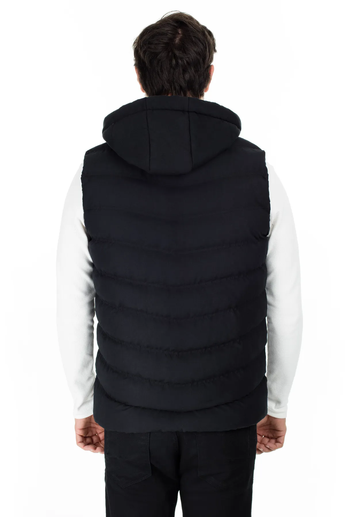 Buratti Hooded Slim Fit Gilet UOMO GILET 556 B5618 201127