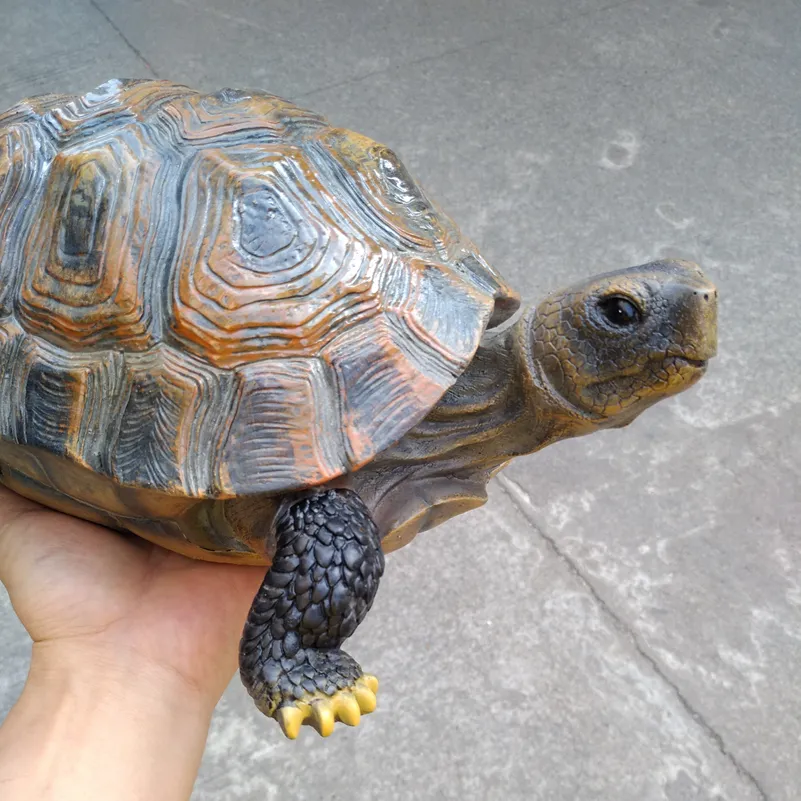 樹脂シミュレーションタートルカメの動物装飾園ガーデンプールガーデンデコレーションホーム家具A313 T200709852714