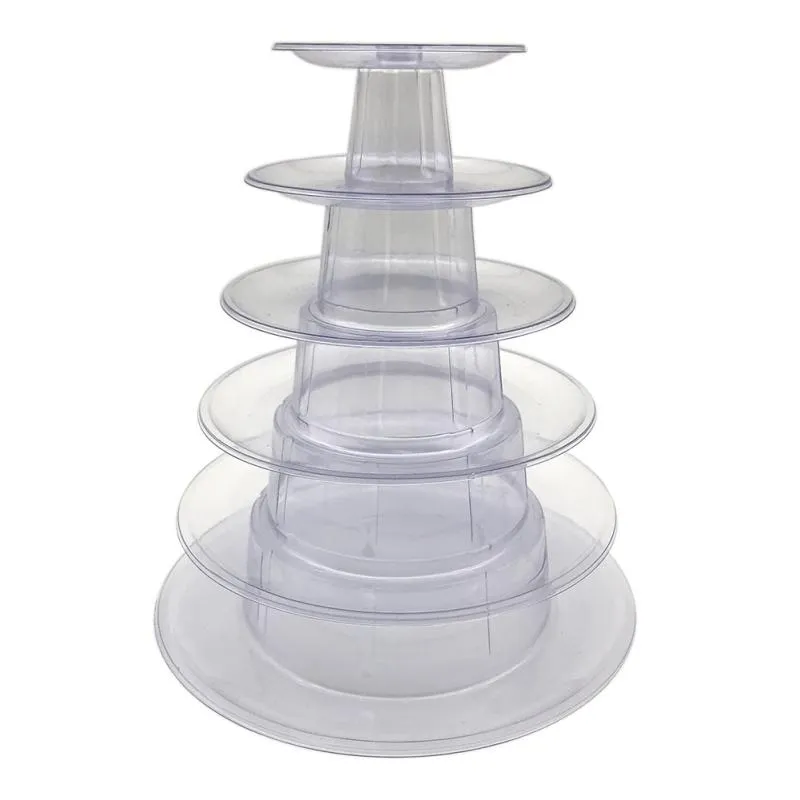 Outros Bakeware 4 Estilos Macarons Display Tower Cupcake Titular Multi-Função Festa de Casamento Sobremesa Stand300X