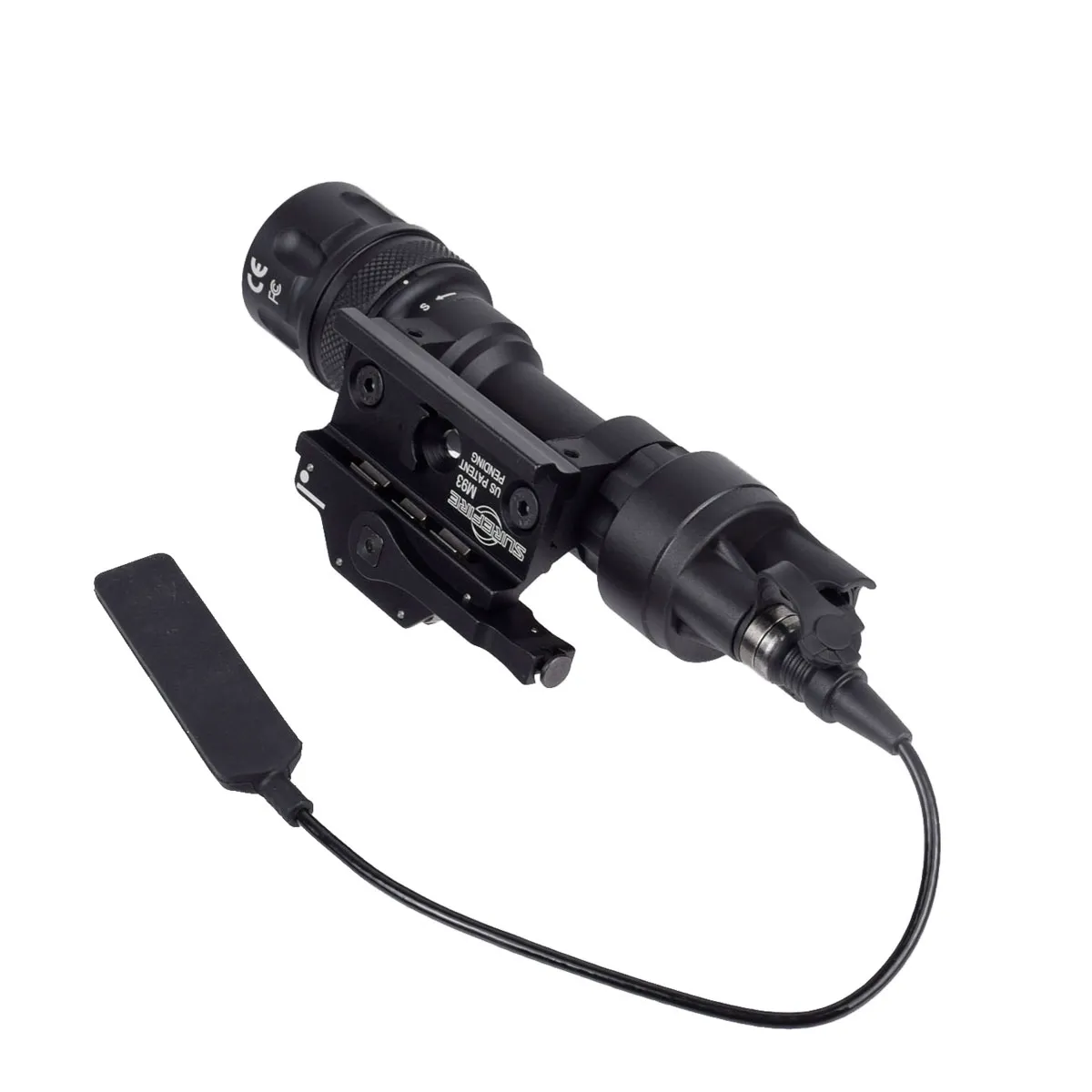 M952 M952V QD Quick Release Tactical Flashlight Mount Scout Light 400 Lumens