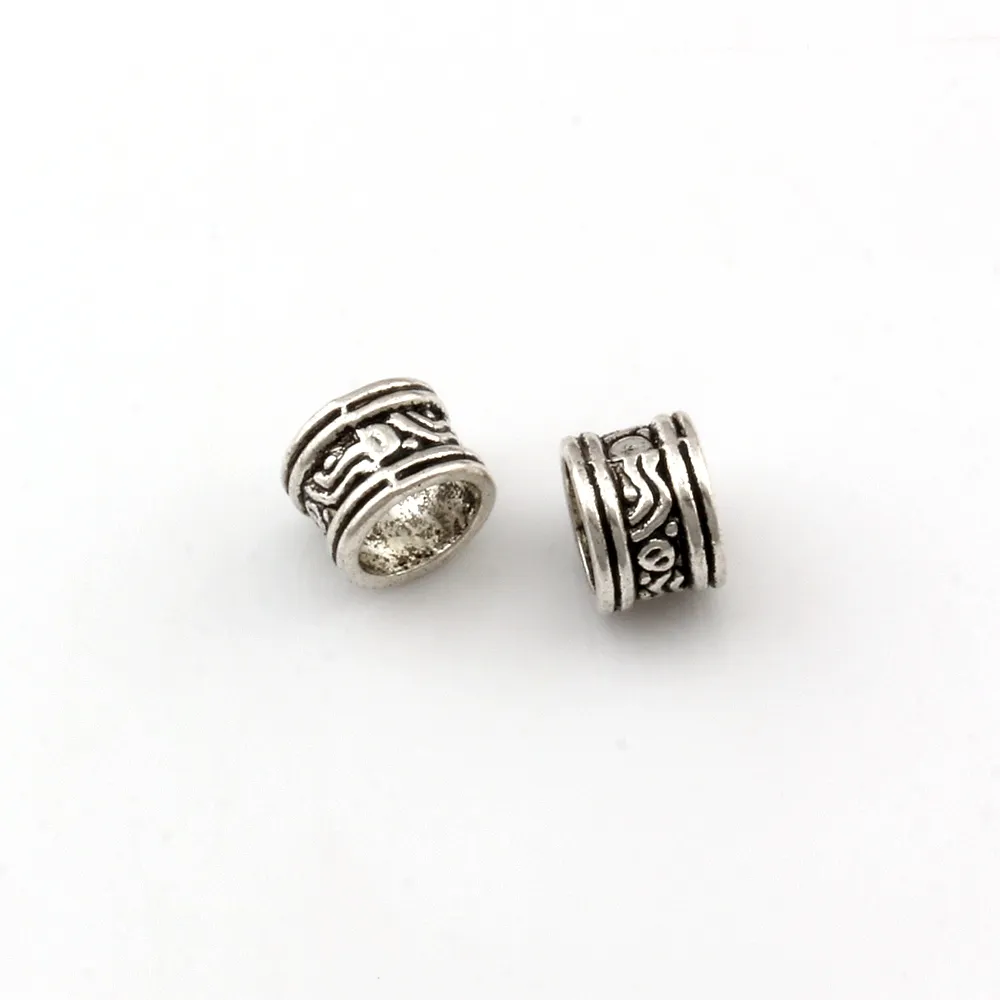 Metal Loose Big Hole Spacer Beads For Jewelry Making Findings Bracelet Necklace DIY D-69251J