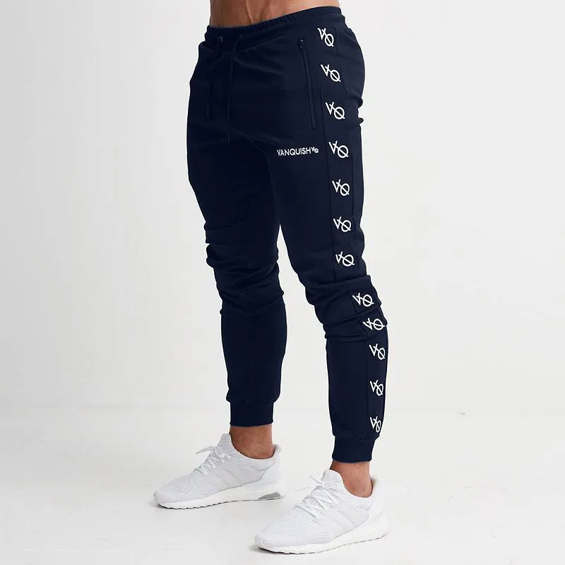 Baumwolle Mode Sport Anzug Jogger Marke Workout Kleidung Streetwear Jacke und Herren Hosen 201109