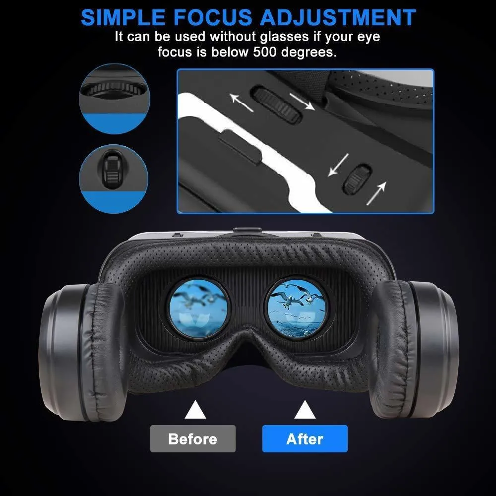 Original VR SHINECON 6 0 Standardutgåva och headsetversion Virtual Reality VR Glasses headset Hjälmar Valfri styrenhet LJ200253K