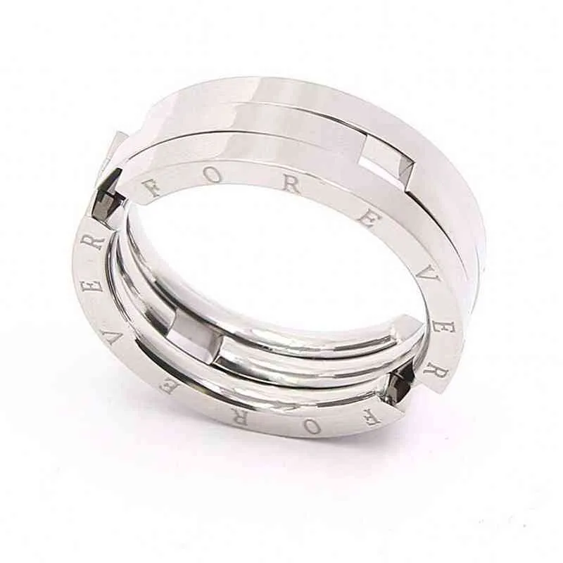 Choucong New Arrival Fashion Jewelry Titanium steel Hot Sell Collapsible Men Ring Deformed rings for Women Gift Size 6-11