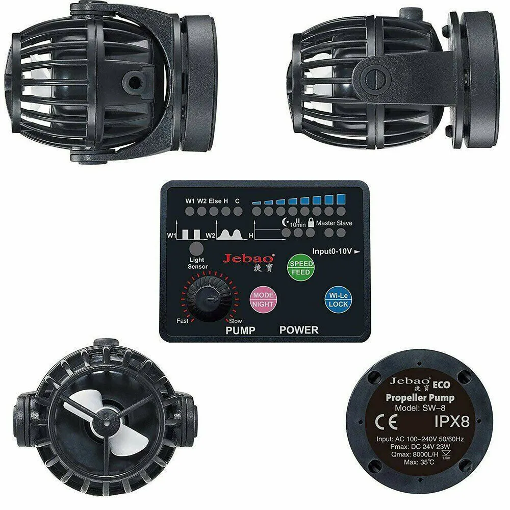 rium Wave Maker Pump Wireless Tank Water SW2 SW4 SW8 for Fish Pond Y200917