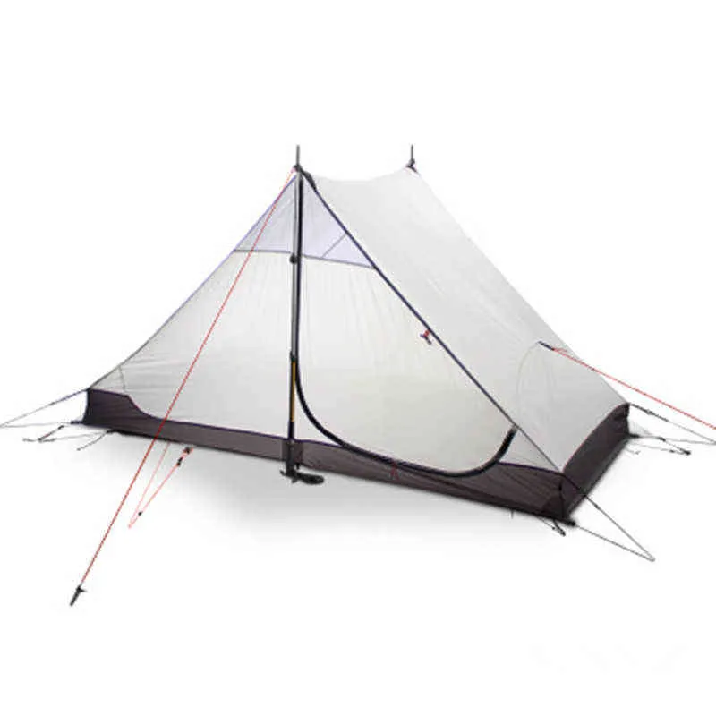 3F UL GEAR عالية الجودة 2 شخصين 3 مواسم و 4 داخلي من Lanshan 2 Out Door Camping Tent 2201049400791