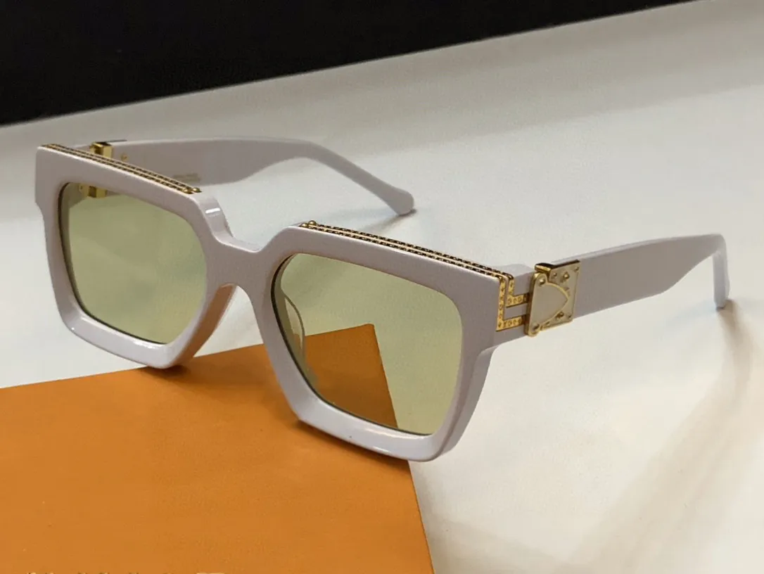 Солнцезащитные очки Millionaire 1165 для мужчин высококачественных мужских дизайнерских очков HD Lens UV400 Factory Direct S Eyeglass2133