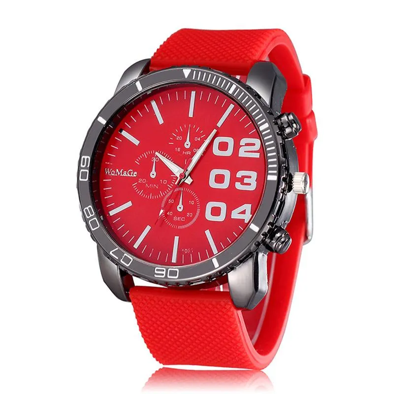Armbanduhren Mode Lässig Sport Uhr Männer Frauen Montre Femme Silizium Gürtel Quarzuhr Relogio Masculino Drop Armbanduhr Horloge213W