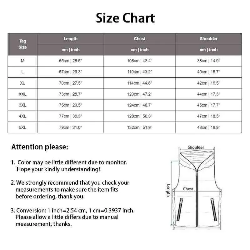 2021 Autumn and Winter Fashion Sportswear Coat Men's Warm Windproof Down Vest Sleeveless Jacket Jott Printing