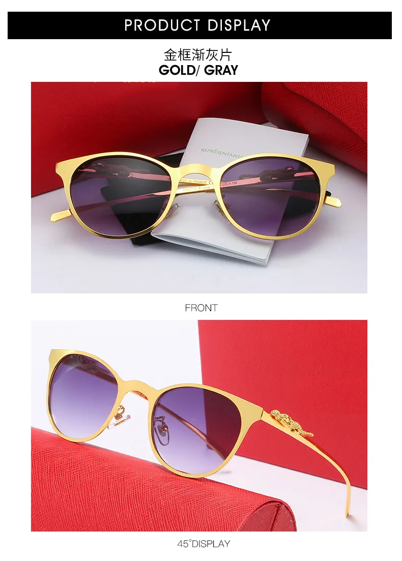 Całe okulary przeciwsłoneczne w stylu vintage Kobiety z torbą bliźniaki okrągłe szklanki projektanta metalowa rama okulary słoneczne okulary gafas de sol mu191f