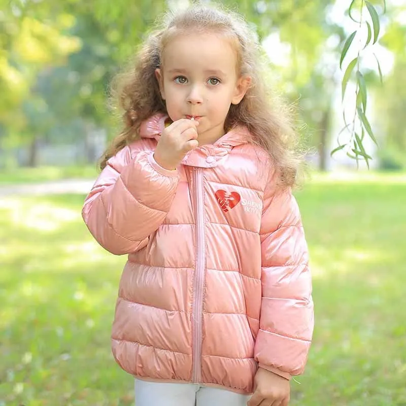 Enfants vers le bas coton vêtements veste à capuche + pantalon + gilet ensemble filles manteau bébé garçons argent outwear snowsuit enfants veste d'hiver 201126