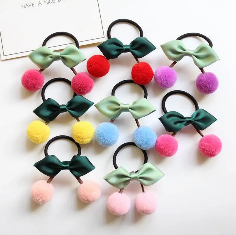 8 stks Cherry Girls Hair Clip Hair Bows Toddlers Girl Ribbon Haarspelden Volledig ingepakte Barrettes Kinderaccessoires