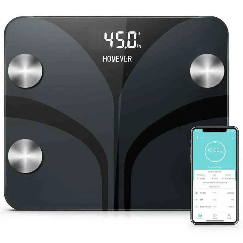 Inteligentna waga Bluetooth cyfrowa waga do pomiaru tkanki tłuszczowej FG220LB-A automatycznie monitoruje wagę Fitness skala zdrowia waga do pomiaru tkanki tłuszczowej H1229