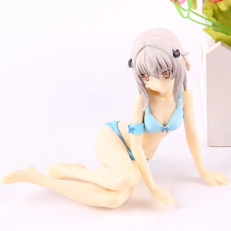 17 Ölçek Toujou Koneko PVC Koleksiyon Modeli Oyuncak Anime Lisesi DXD Kahraman Koneko Toujou Lingerie Ver Action Şekil T2003218262649