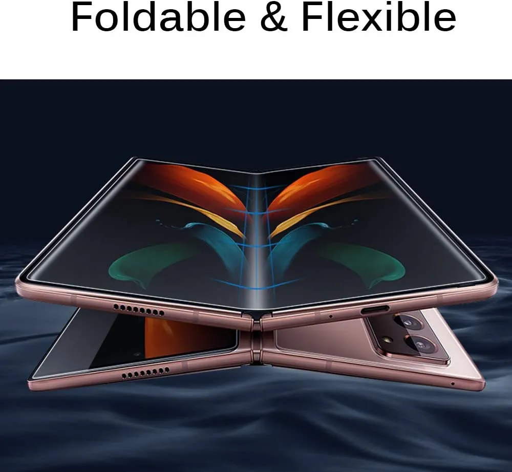 Защитные пленки 4 в 1 для Samsung Galaxy Z Fold 2, гидравлическая пленка, защитное стекло для объектива передней и задней камеры3748508