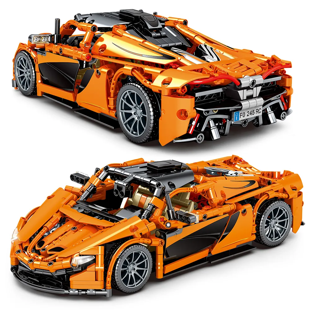 Children Toys Technic City Speed Racer Building Blocks Creator Supercar Racing Sports Vehicle Model Bricks Kids Gifts X0102