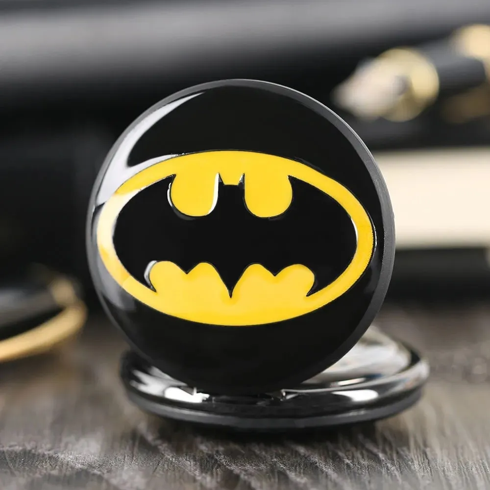 jewelry luxury designer Batman flip Necklace pocket watch student graduation gift list1457899