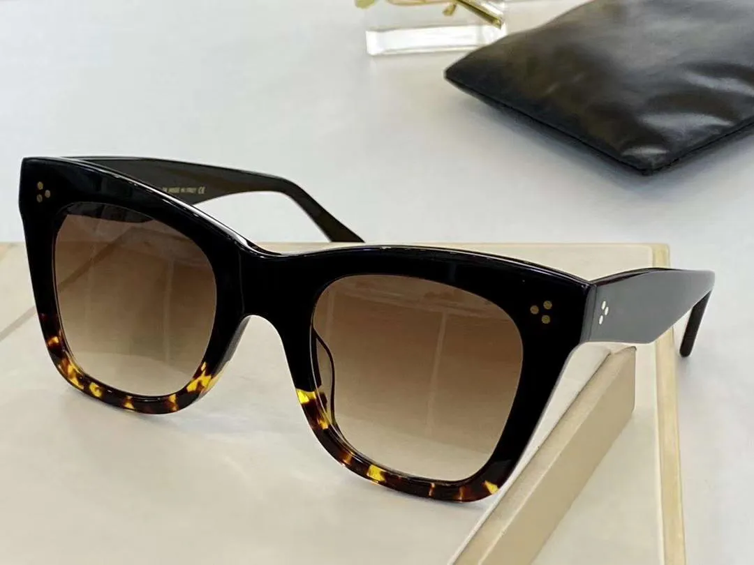 ブラックスクエアキャットアイサングラスグレーレンズS004女性デザインサングラスSonnenbrille des Lunettes de Soleil with Box251b