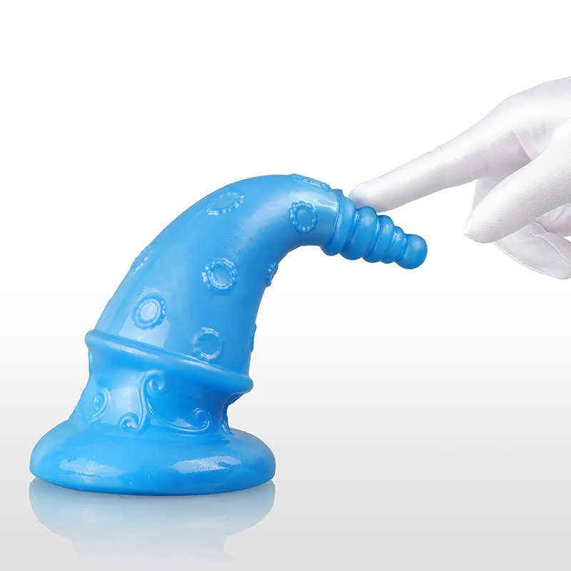 NXY Dildos Anal Leksaker Ny Falongta Backyard Plug Onani Enhet för Män och Kvinnor Mjuk Chrysanthemum Expansion Toy Fun Vuxenprodukter 0225