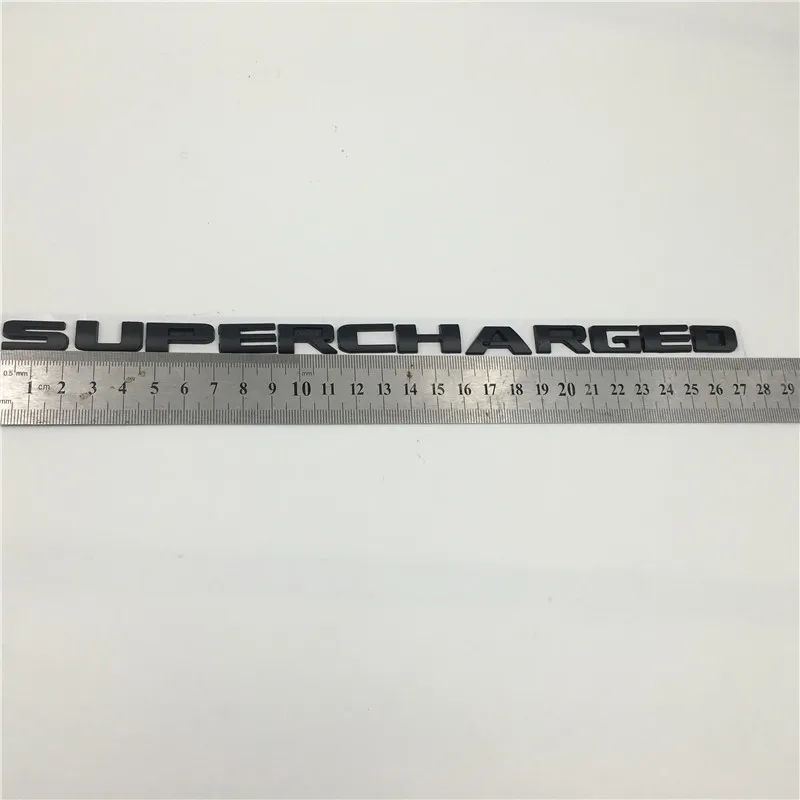 Auto Decoratie Voor Range Rover SPORT Supercharged Embleem Sticker Badge Logo5815439