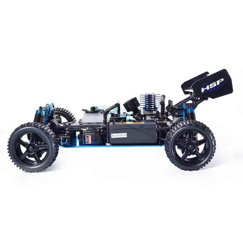 HSP RC Car 1:10 Scale 4wd Two Speed Off Road Buggy Nitro Gas Power Remote Control Car 94106 Warhead High Speed Hobby Toys 220121