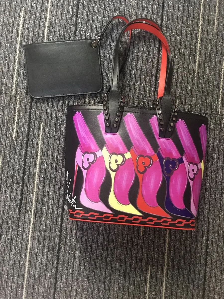 Kvinnor shoppingväskor med liten plånbok ny designer handväskor totes sammansatt handväska berömd äkta läderväska stora axelväskor228e