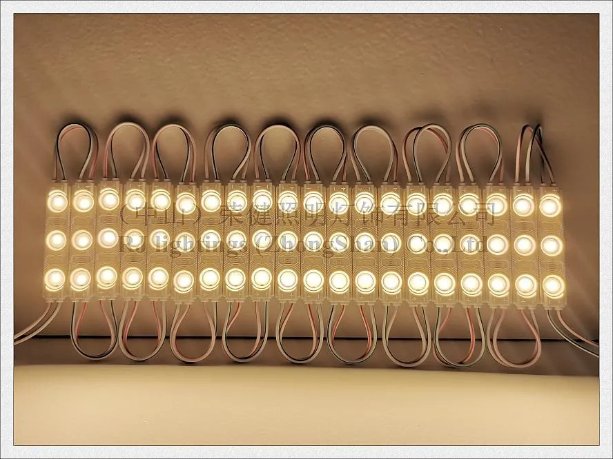 Enjeksiyon Süper LED Modül Işık İşaret Kanalı Harfleri DC12V 1 2W SMD 2835 62mm x 13mm Alüminyum PCB 2020 Yeni Fabrika Doğrudan Sal293E
