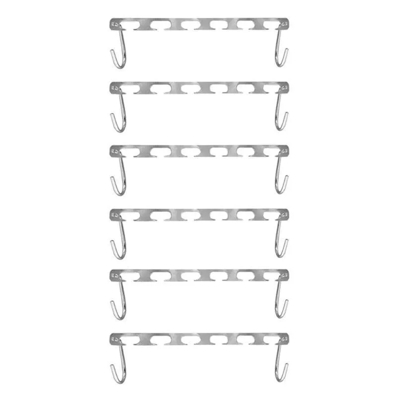 2/4/6/8/Magic Clothes Hangers Hanging Chain Metal Cloth Closet Hanger Shirts Tidy Save Space Organizer Hangers for clothes 201111