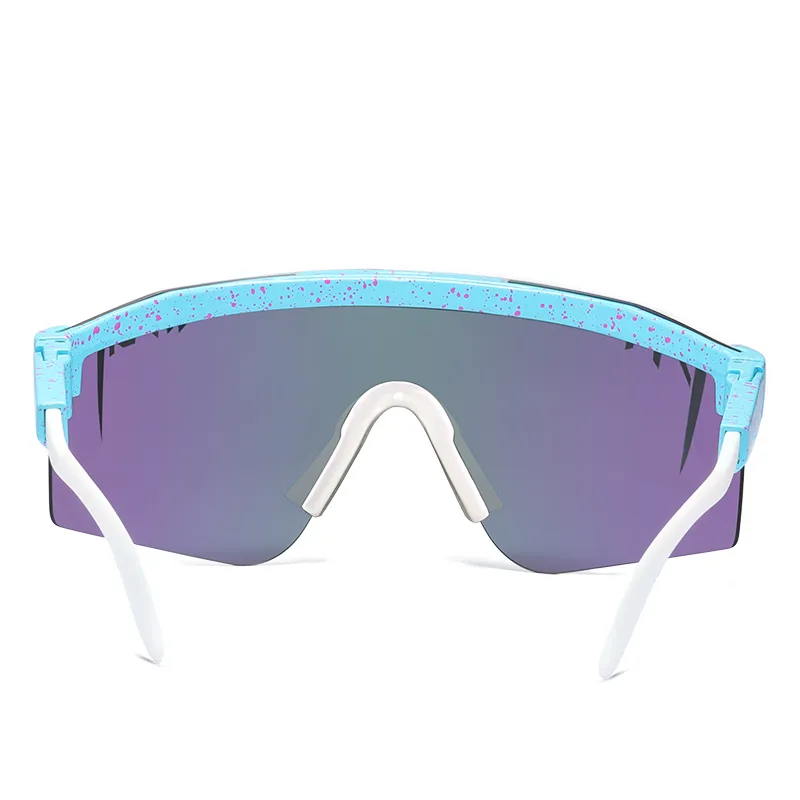 2020 Nya anlända Brand Blue Party Solglasögon Polariserade för Sport Goggle Colorful Outdoor Eyewear 2656144