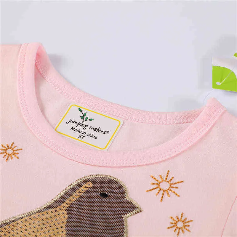 2-7T neonate abito a maniche lunghe l'autunno inverno bambini animali unicorno maglia stelle tutu feste abiti bambini 211231