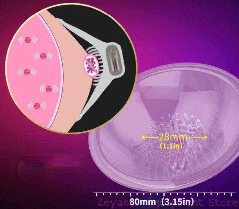 NXY Sex Pump Leksaker Nippel Sucker Sugande Massager Dubbel Sug för Kvinna Spot Bröst Enhancement Teasing Bröstklämma Vuxenprodukter 1222