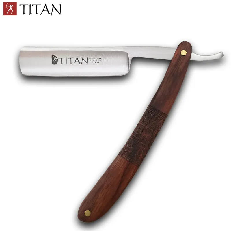 Titan Shaving Razor Sharp redan rak rakhyvel för män 220214