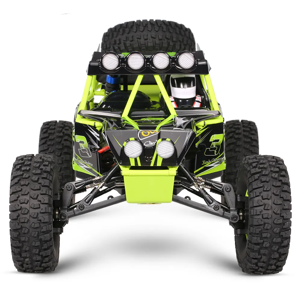 WLtoys 10428 RC Cars 2.4G Scala 1:10 540 Motore spazzolato Telecomando Pista selvaggia elettrica Guerriero Controllo auto Pista selvaggia elettrica