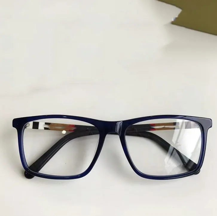 Ganzes 2283 prägnantes rechteckiges Unisex-Brillengestell 54-17-140 Designer für Korrektionsbrillen Pure-Plank-Komplettsetui272w