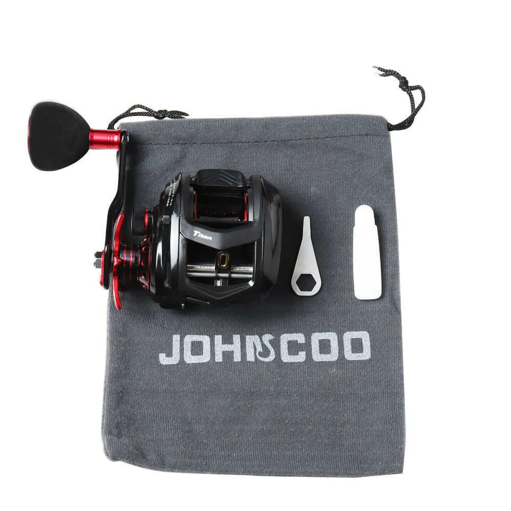 Рыбалка Johncoo для Big Game 12 кг алюминиевого сплава Body Max Power 711 для легкого катушки кастинга 111 2201187331266