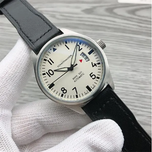 Montre de mode montres pour hommes montre mécanique recto verso reloj hombre Simple 41MM pilotes orologio di lusso montre de luxe