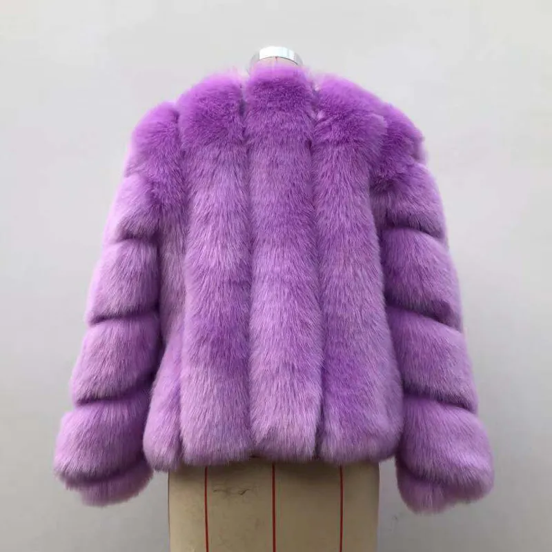 Задорин Новая уличная одежда Furry Faux Sharm Part Женщины плюс размер с длинным рукавом зимние пальто женские Жгучки FunRure Abrigo Mujer 201210