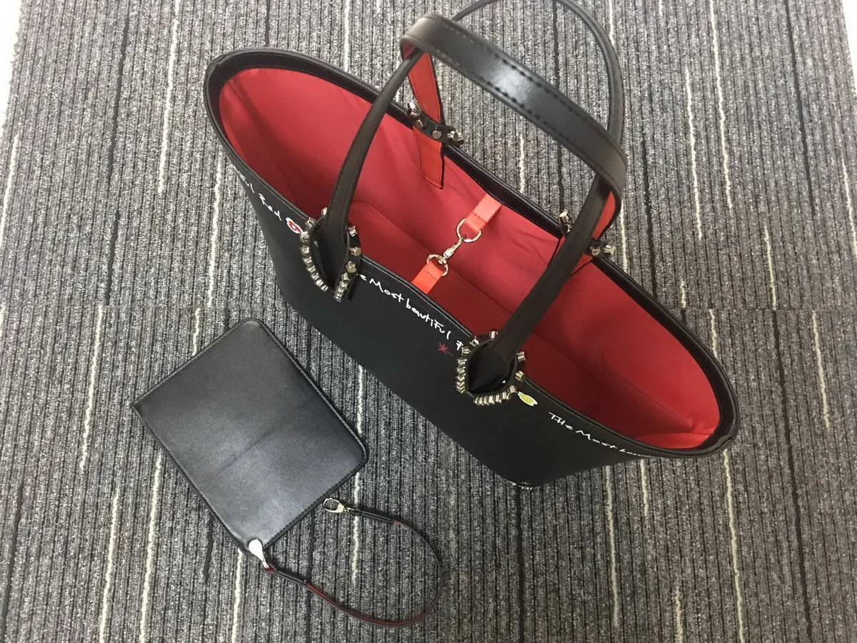 Bolsas de designer de cabata de top women tocas bolsa composta inferior famosa bolsas de ombro de marca famosas bolsas de compras de couro genuíno b335q