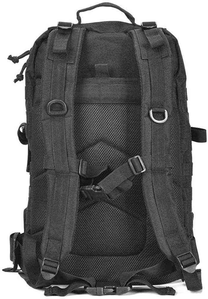 Zaino tattico grande militare dell'esercito Zaino da 3 giorni Assault Pack Molle Bag Zaini Borse da escursionismo 202211