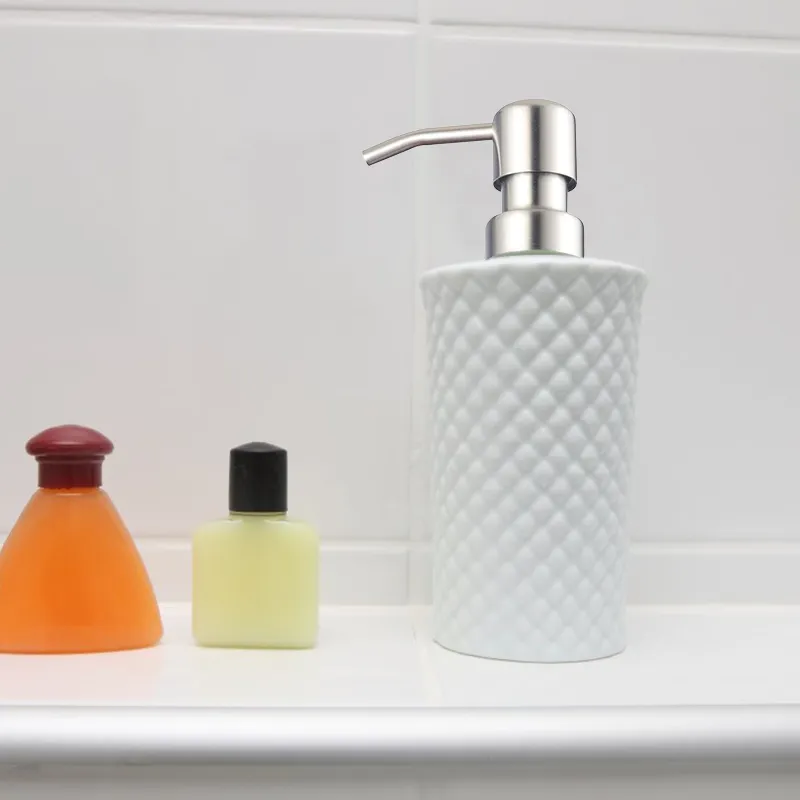 28400 Dispenser Soap Dispenser 304 Диспенсер из нержавеющей стали розовой душевой насосы.