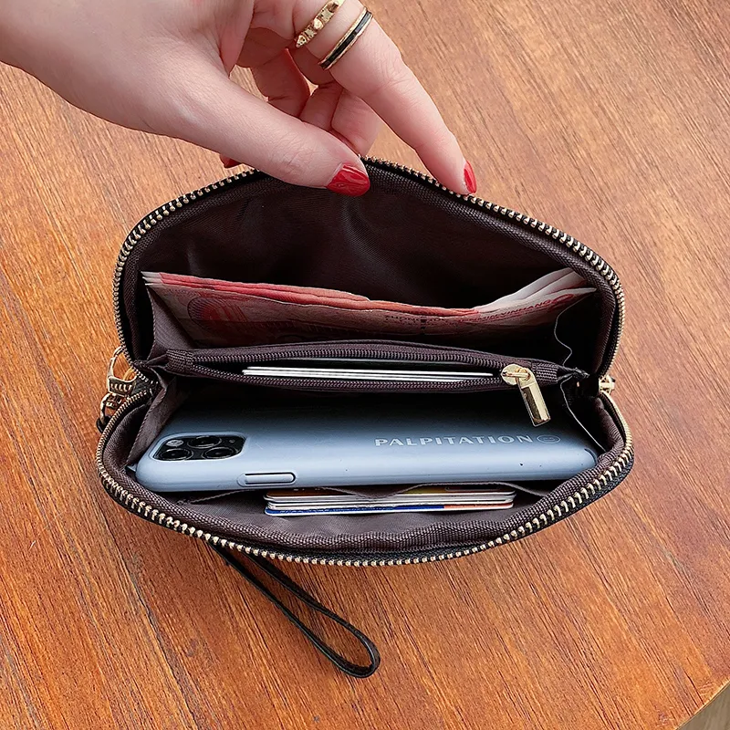 Rose sugao femmes portefeuille porte-carte portefeuille de créateur 2020 nouvelle mode sac à main en cuir pu fleur imprimé 5 couleurs BHP234B