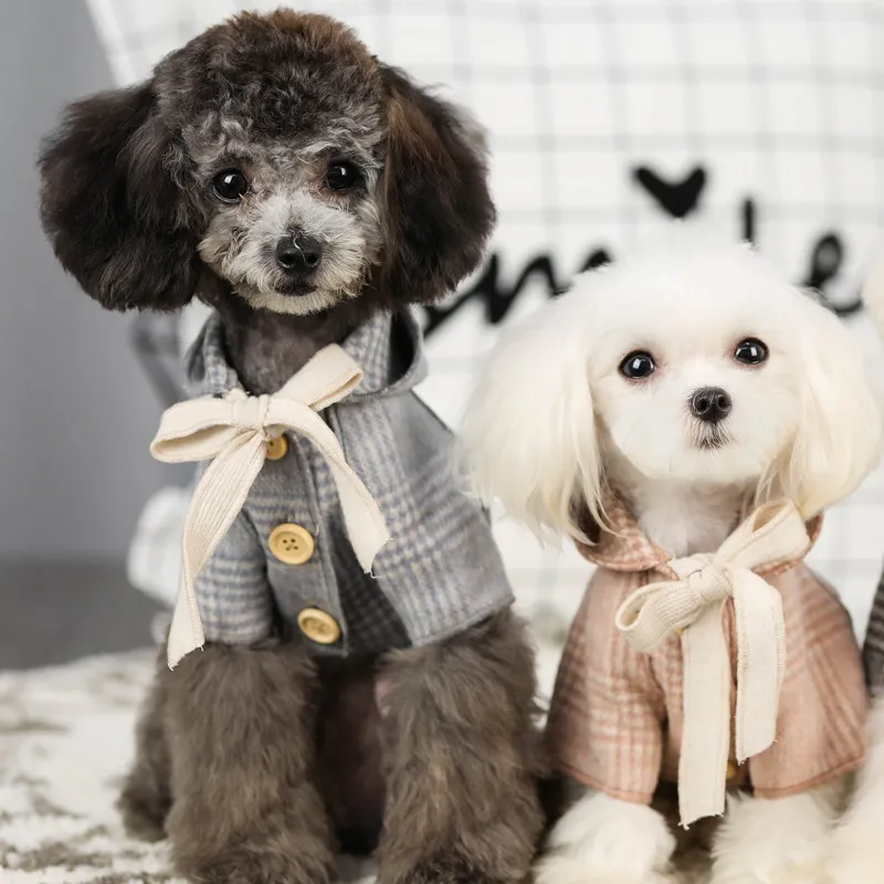 Vêtements de chien formels à cravate à nœuds pour animaux de compagnie pour petits chiens moyens adapter bulldog bulldog caves de mariage ropa perro pug de chien veste 207850116