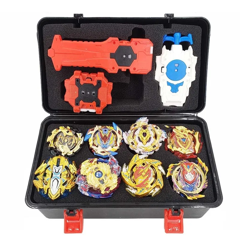 Tüm Modeller Beyblade Başlangıç ​​ve Arena Bayblade Metal Fusion God Bey Bıçak Bıçakları Oyuncakları ile Oyuncakları Patlatıyor