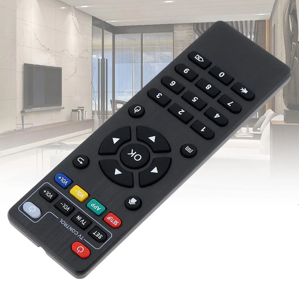 Universal IR -ersättning Remote Controler Support AAA Battery för Android TV Box H96 Pro V88 MXQ T95 T95X T95Z Plus X96 TX3 MINI R7898068