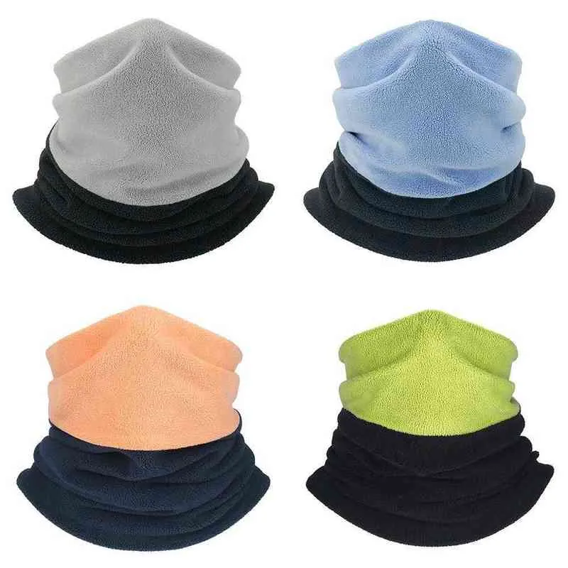 Thermal Face Bandana Mask Cover Neck Warmer Gaiter Bicycle Cycling Ski Tube Scarf Hiking Masks Women Men Winter Y1229