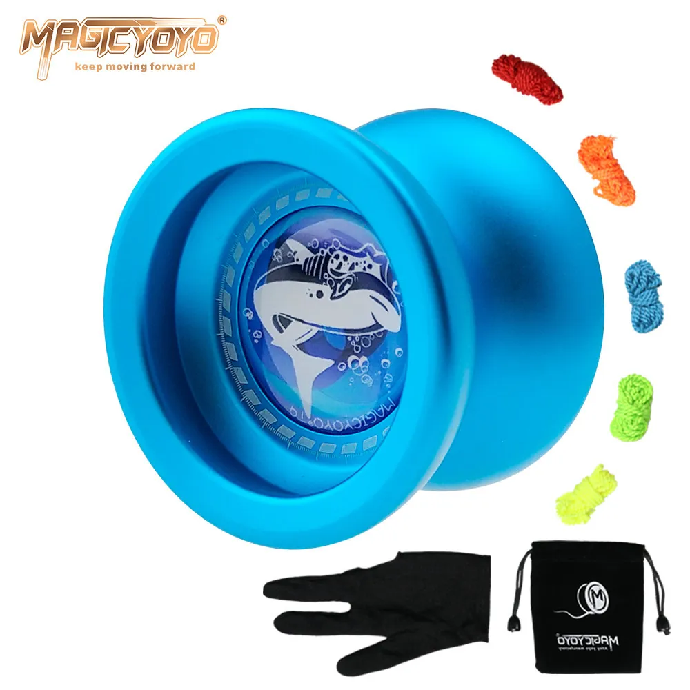 MAGICYOYO T9 Yoyo Profesional Responsivo Yo Yo Puede Ser Reemplazado Con Cojinete No Responsivo Superficie Mate Yo-yo Juguetes Divertidos 201214