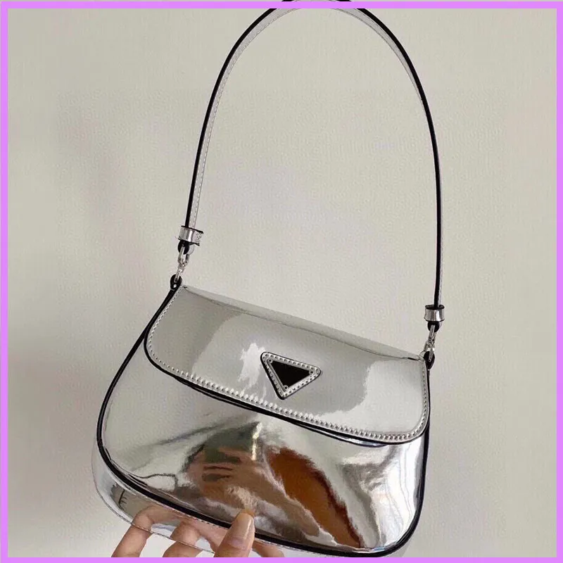 Nouveau Mode Femmes Sacs À Bandoulière Designer Sacs À Main Petit Fourre-Tout Lady Totes En Plein Air Baguette Sac Axillaire Brillant Nacré waistbag171G