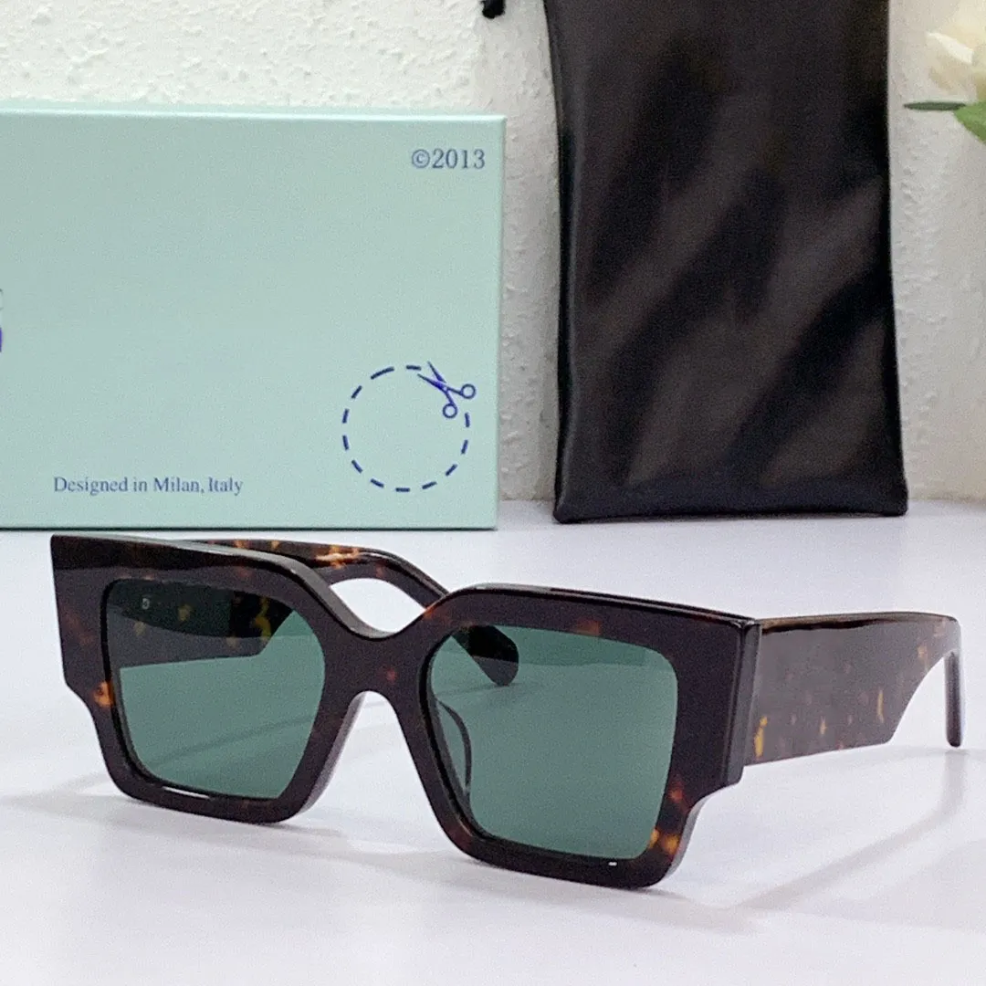 OW OERI003 Classique rétro hommes lunettes de soleil design de mode femmes lunettes de luxe marque designer lunettes haut de haute qualité Trendy famo236G