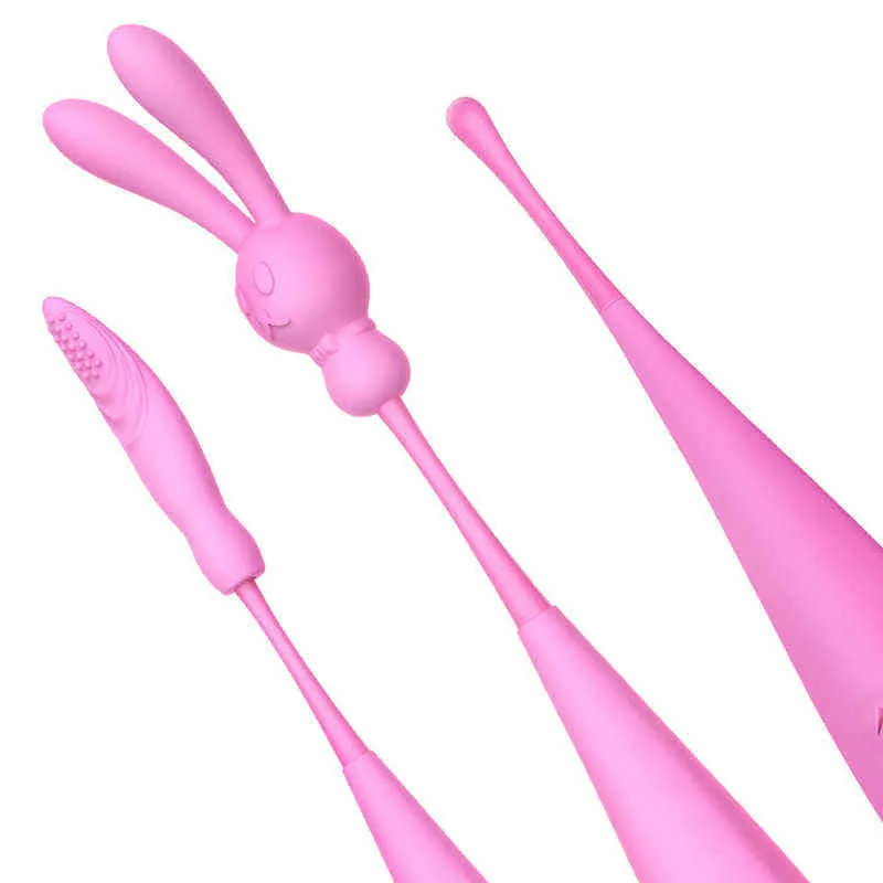 NXY Vibrators Sex Leksaker Kvinnors Onani AV Silicone Vibration Stick Eros G-Point Appliance 0222